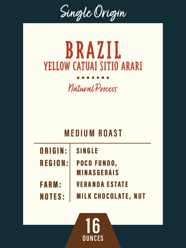 Brazil Yellow Catuai "Sitio Arari" - 1lb Bag