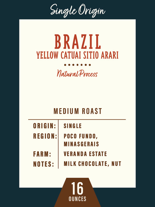 Brazil Yellow Catuai "Sitio Arari" - 1lb Bag