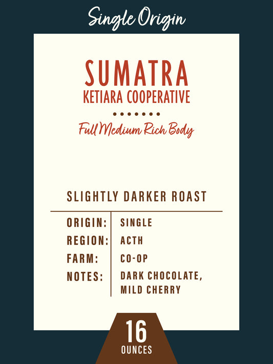 Sumatra Ketiara Cooperative - 1lb Bag