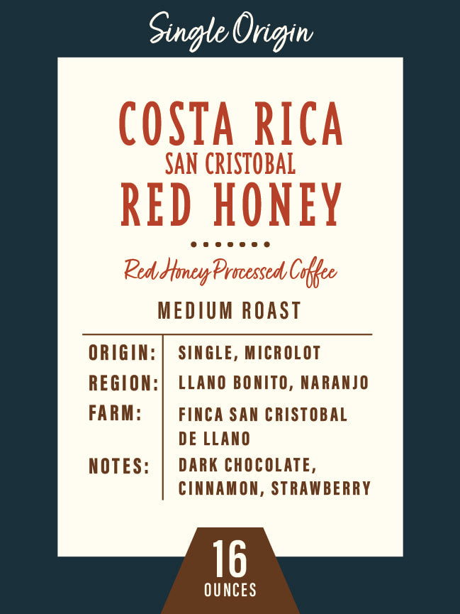 Costa Rica Red Honey - 1lb Bag