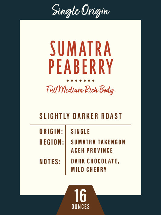 Sumatra Peaberry - 1lb Bag