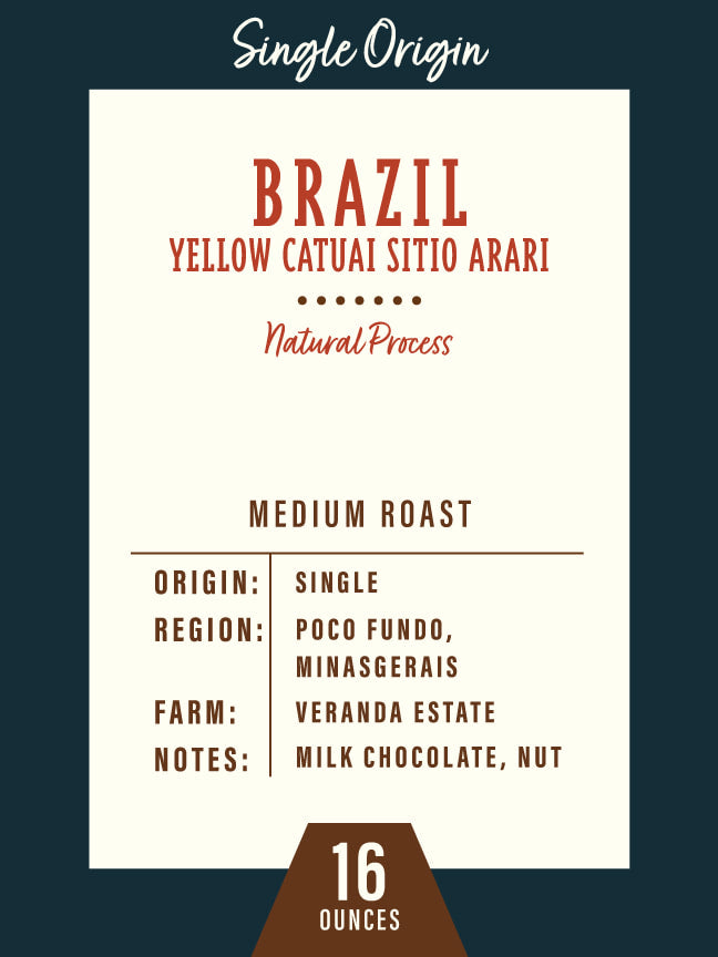 Brazil Yellow Catuai "Sitio Arari" - 1lb Bag